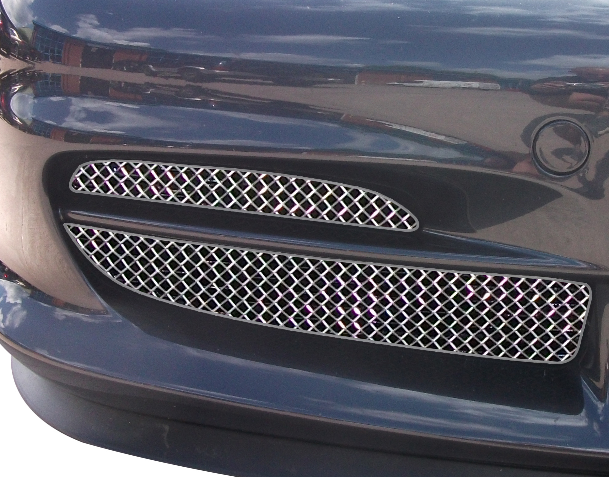 Porsche 996 Carrera GT3 Outer Grille Set Silver finish (2003 to